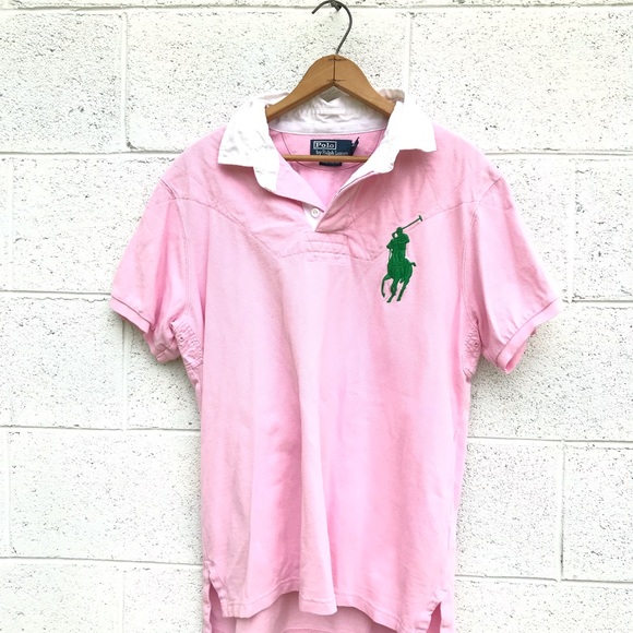 Polo Ralph Lauren Pink XL Custom Fit Shirt - Picture 7 of 7